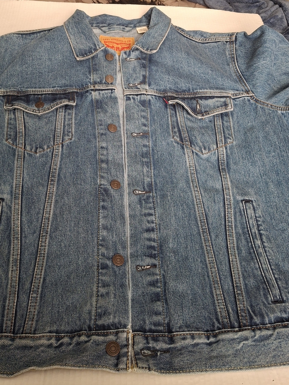 Levi Denim Trucker Jacket Vintage